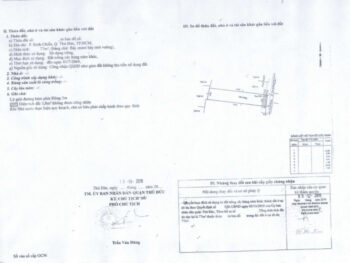 Bán đất hẻm Đường Số 1, Phường Bình Chiểu ,hẻm xe máy. Lộ giới hẻm phía Đông 5m