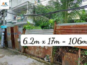 BÁN ĐẤT - HẺM - ĐƯỜNG 35 - P. HIỆP BÌNH CHÁNH - 106.6M2