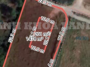 BÁN GẤP LÔ ĐẤT - GÓC 2 MẶT TIỀN - HXH - P. LONG PHƯỚC - 1469M2