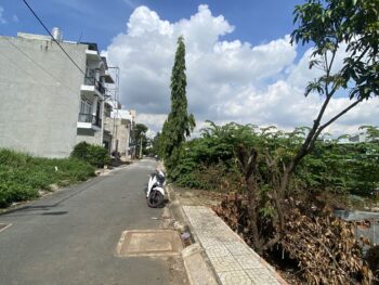 BÁN ĐẤT HẺM XE HƠI - ĐƯỜNG 13 - P. TAM BÌNH - 112.3M2