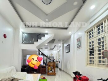 BÁN NHÀ 4 TẦNG HẺM XE HƠI LÀNG TĂNG PHÚ - P. TĂNG NHƠN PHÚ A - 134M2
