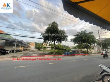 BÁN GẤP ĐẤT MẶT TIỀN ĐƯỜNG CẦU XÂY - P. TÂN PHÚ - 168.9M2
